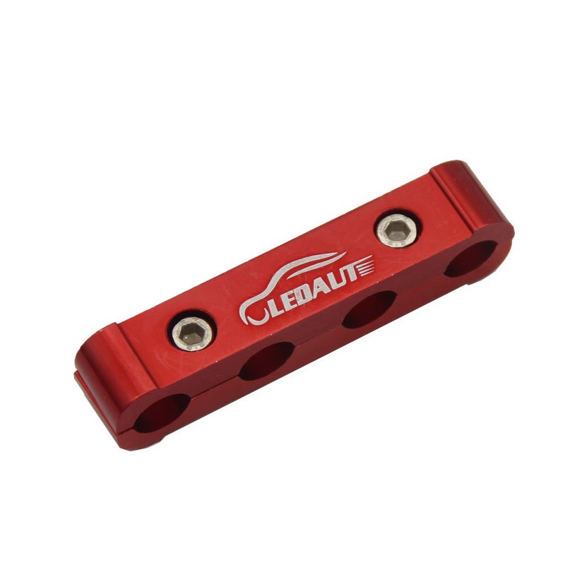 LEDAUT 12pc Spark Plug Wire Separator Divider 8mm 9mm 10mm For Racing Car (Red) - Image 3